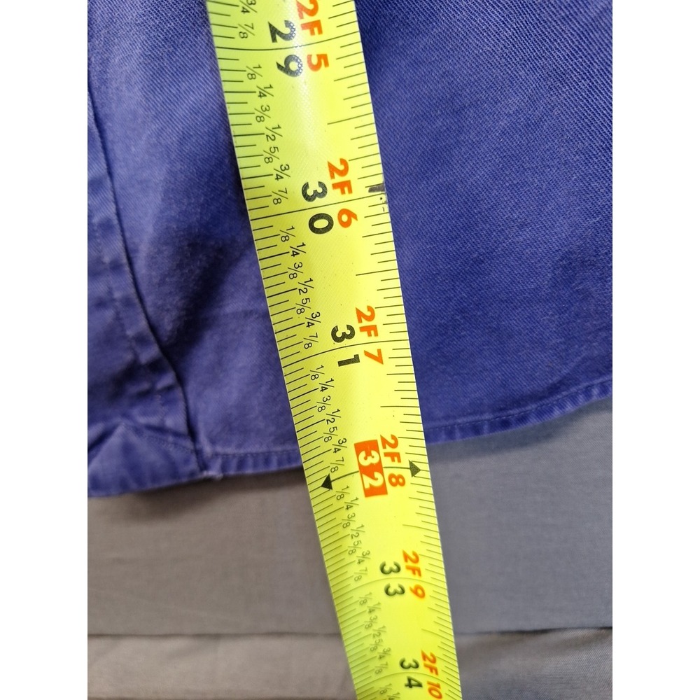 Vintage Polo Ralph Lauren Twill Shirt Mens XL Blue Button Down Cotton Preppy - Picture 7 of 9